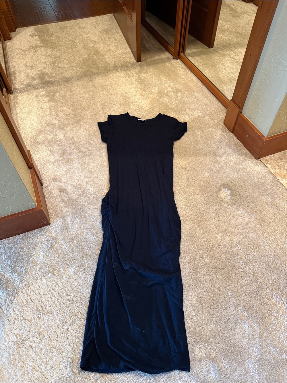 James Perse size 4 navy  maxi dress
